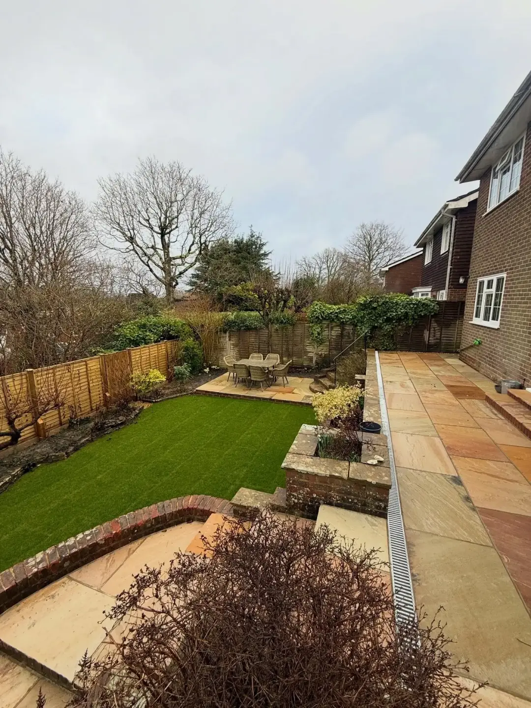 Garden landscaping